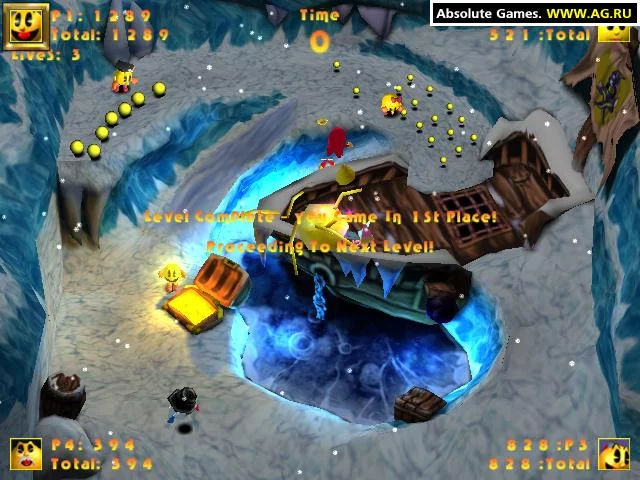 Изображение игры: Pac-Man All-Stars