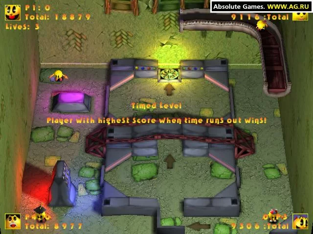 Изображение игры: Pac-Man All-Stars