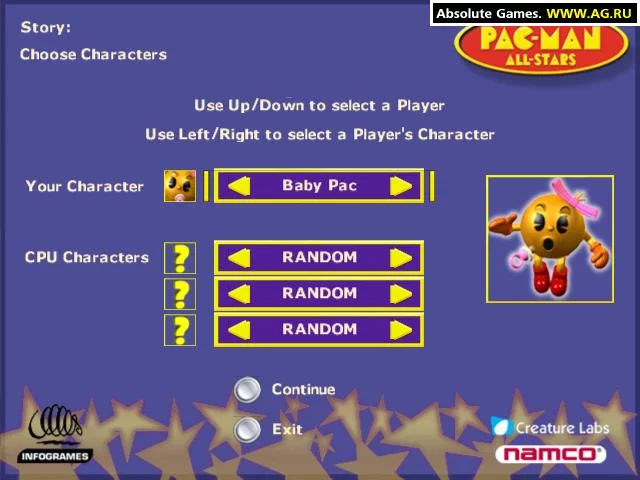 Изображение игры: Pac-Man All-Stars