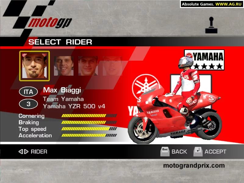Изображение игры: MotoGP: Ultimate Racing Technology