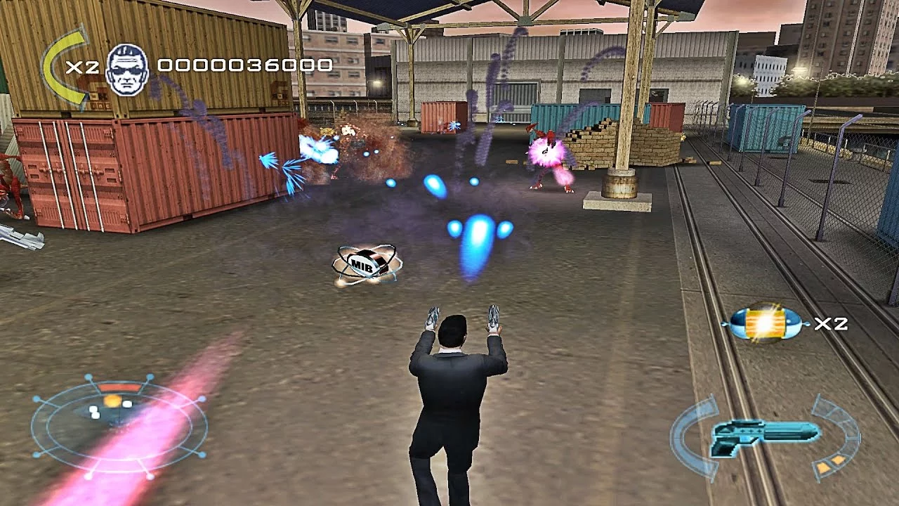 Изображение игры: Men in Black II: Alien Escape