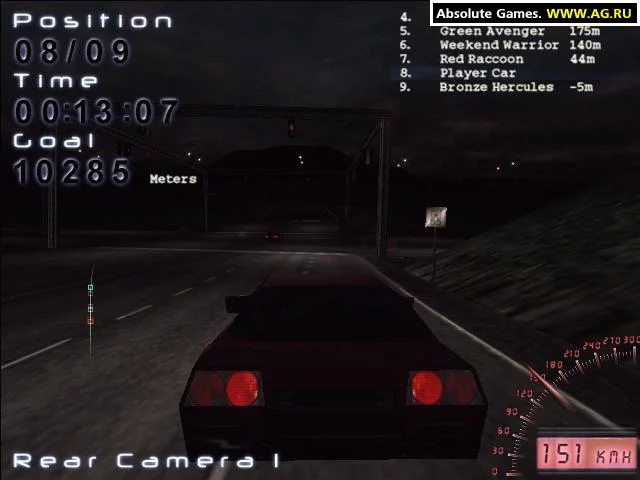 Изображение игры: Midnight Racing: Long Night
