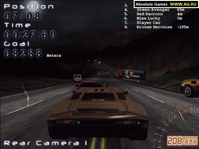 Изображение игры: Midnight Racing: Long Night