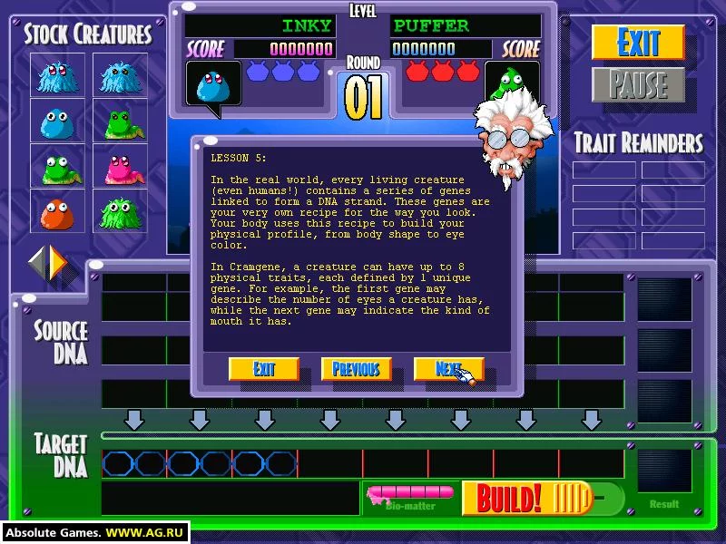 Изображение игры: Cramgene