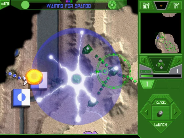 Изображение игры: MoonBase Commander