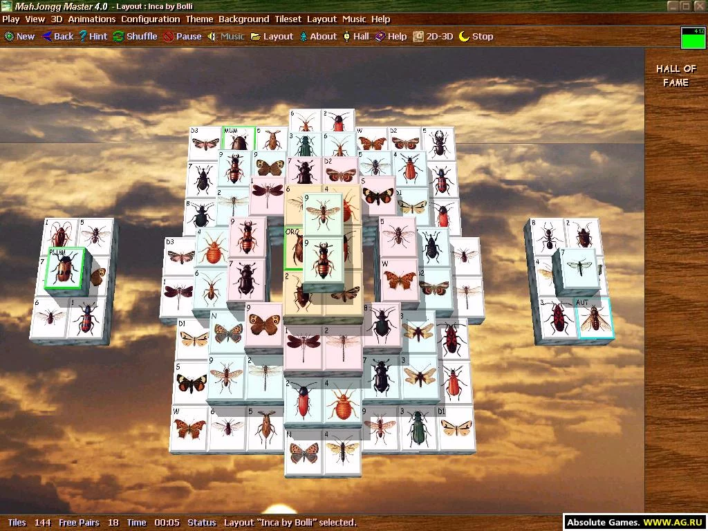 Изображение игры: Mahjongg Master 4