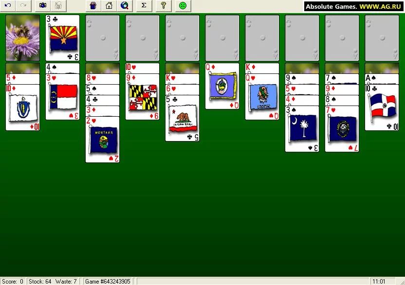Изображение игры: Solitaire Master 3
