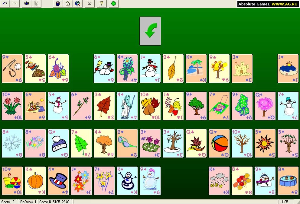 Изображение игры: Solitaire Master 3