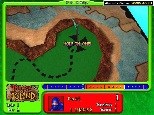 Изображение игры: MiniGolf Master 2
