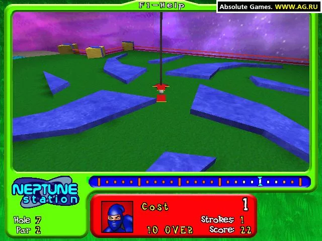 Изображение игры: MiniGolf Master 2