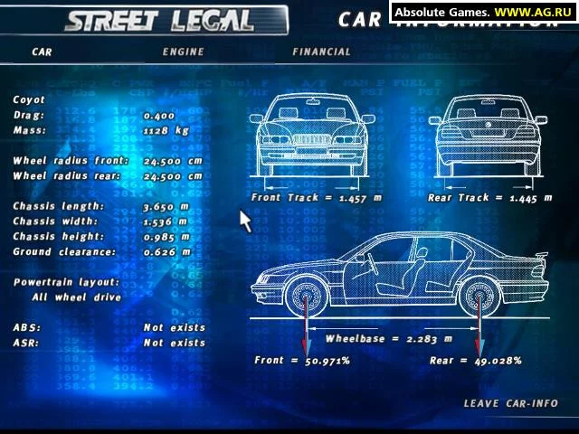 Изображение игры: Street Legal