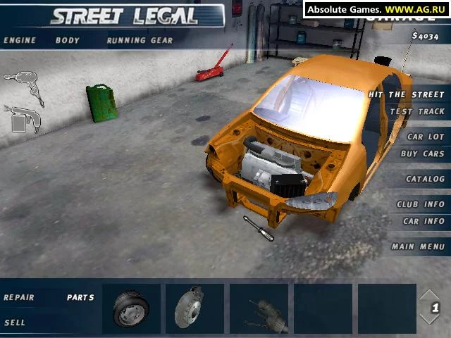 Изображение игры: Street Legal