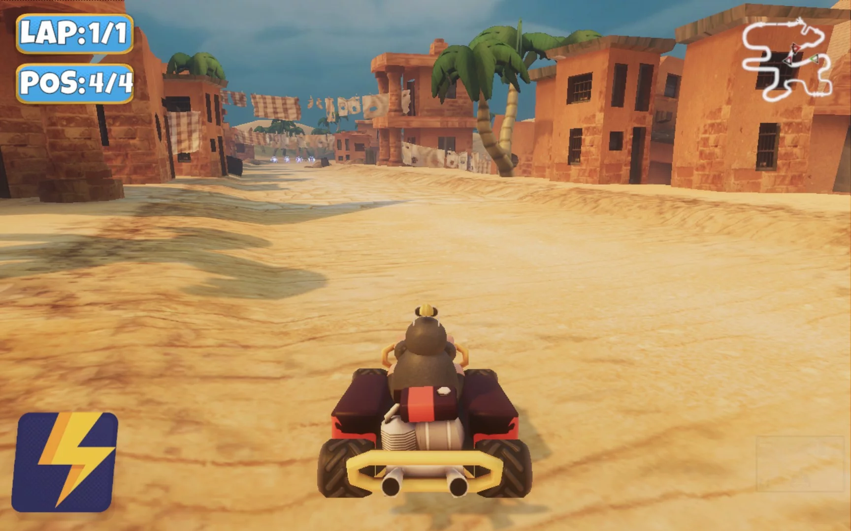 Изображение игры: Moorhuhn Kart
