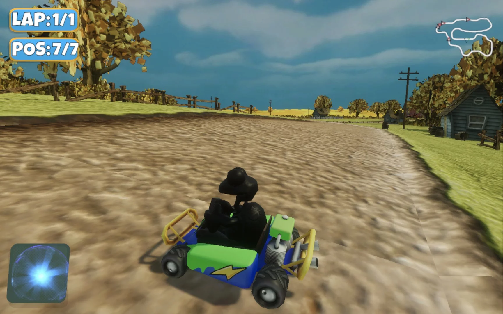 Изображение игры: Moorhuhn Kart