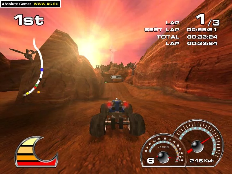 Изображение игры: Drome Racers