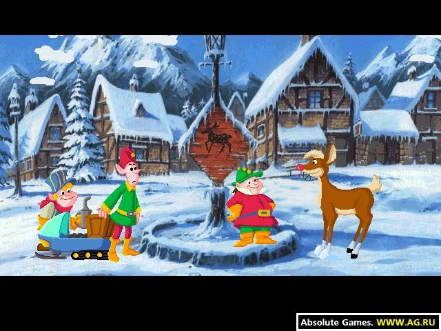 Изображение игры: Rudolph: Magical Sleigh Ride