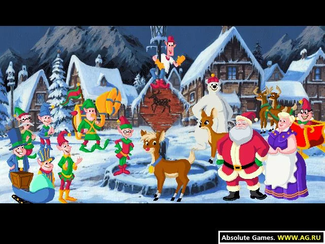 Изображение игры: Rudolph: Magical Sleigh Ride