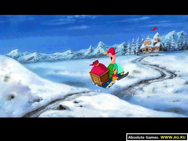 Изображение игры: Rudolph: Magical Sleigh Ride