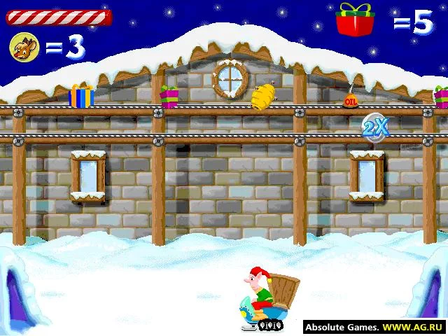 Изображение игры: Rudolph: Magical Sleigh Ride