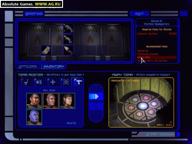 Изображение игры: Star Trek: Away Team