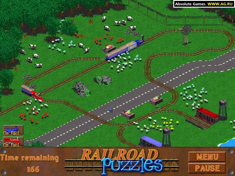 Изображение игры: Railroad Puzzles
