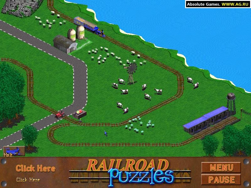 Изображение игры: Railroad Puzzles