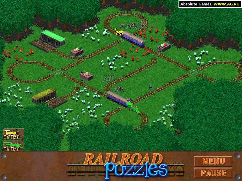 Изображение игры: Railroad Puzzles