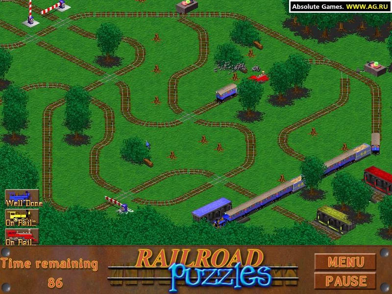 Изображение игры: Railroad Puzzles