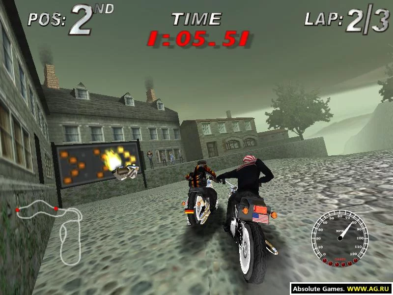 Изображение игры: Harley-Davidson: Race Around the World