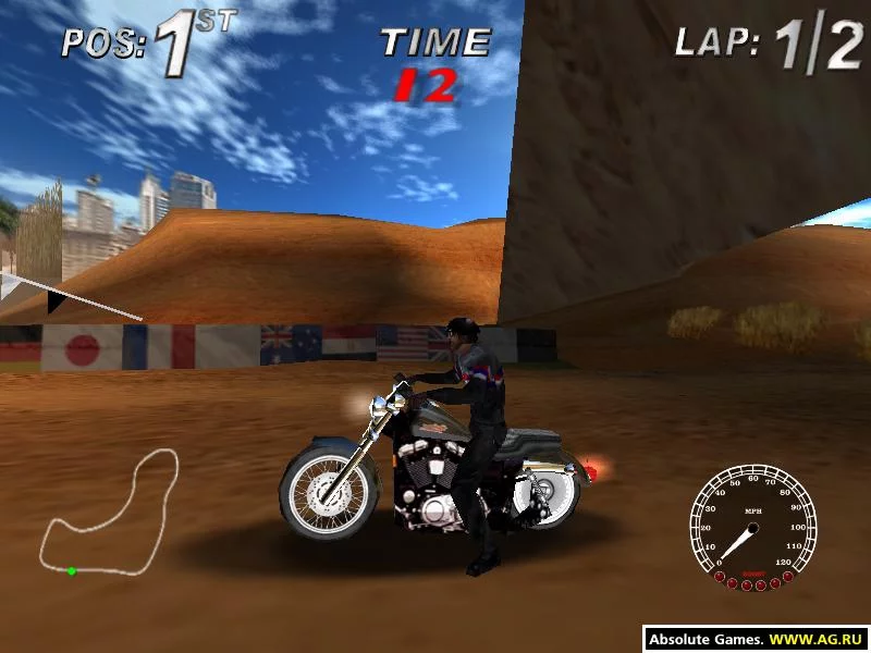Изображение игры: Harley-Davidson: Race Around the World
