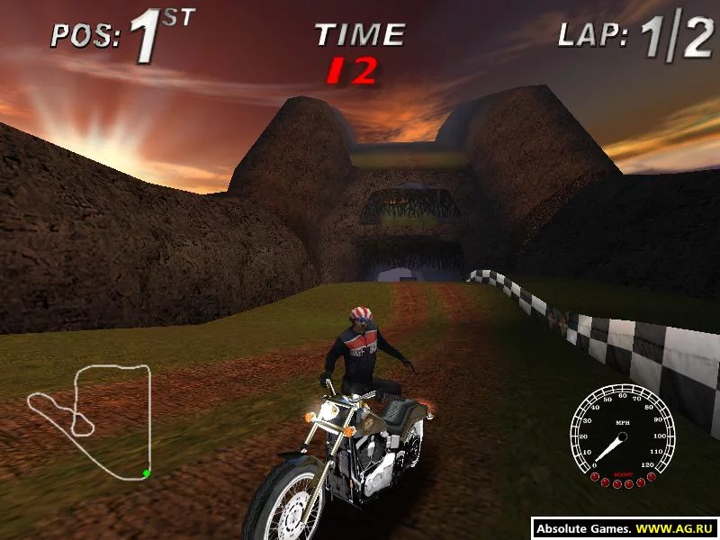 Изображение игры: Harley-Davidson: Race Around the World