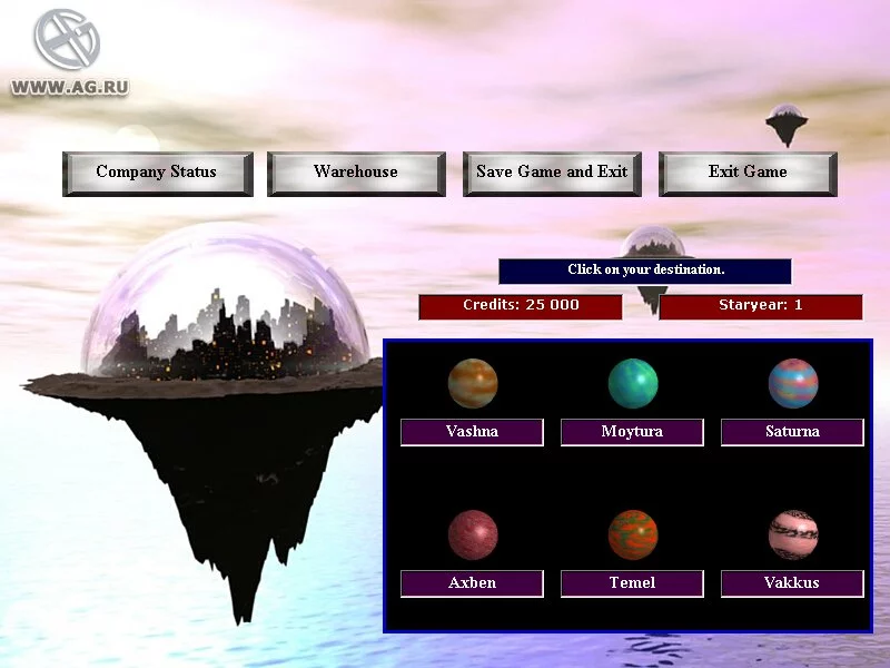 Изображение игры: Interstellar Trader