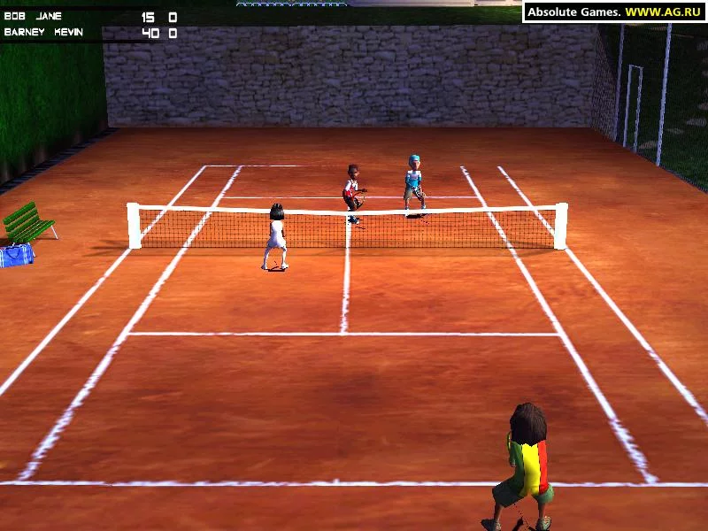 Изображение игры: Street Tennis