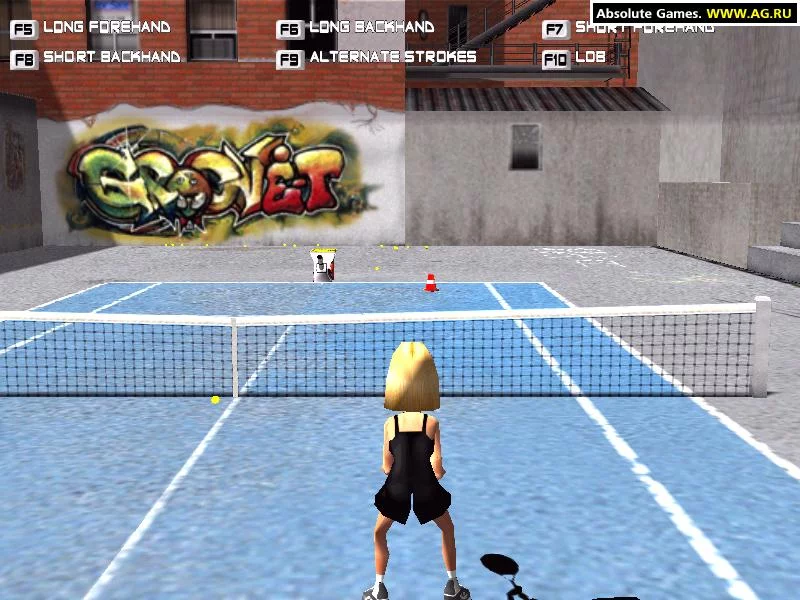 Изображение игры: Street Tennis