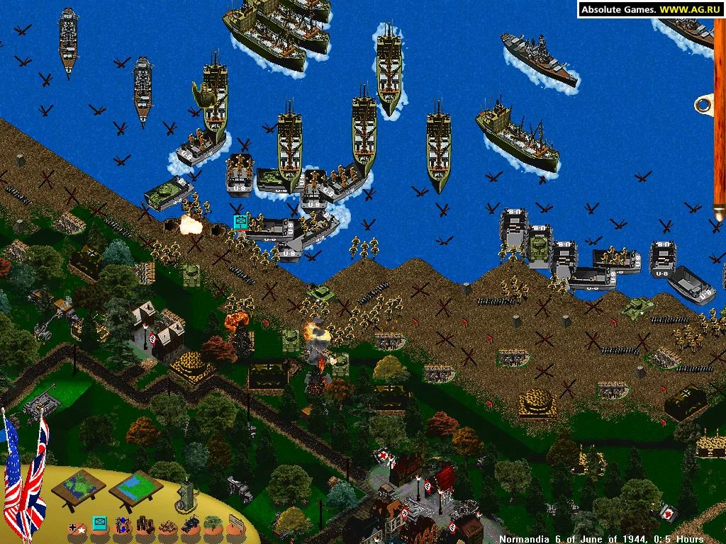 Изображение игры: La Batalla de Normandia