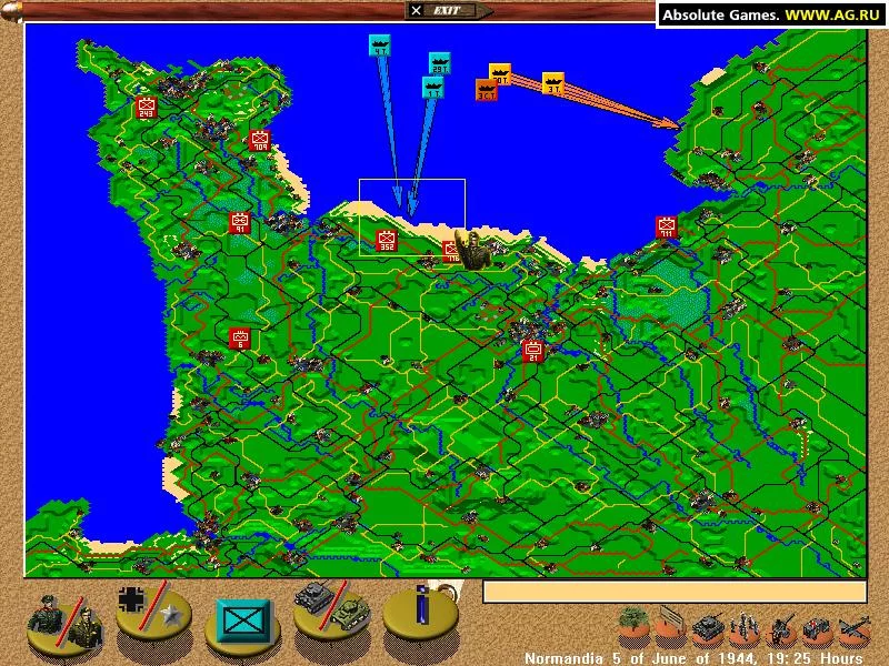 Изображение игры: La Batalla de Normandia