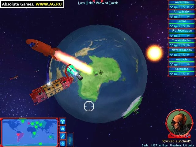 Изображение игры: M.A.D.: Global Thermonuclear Warfare