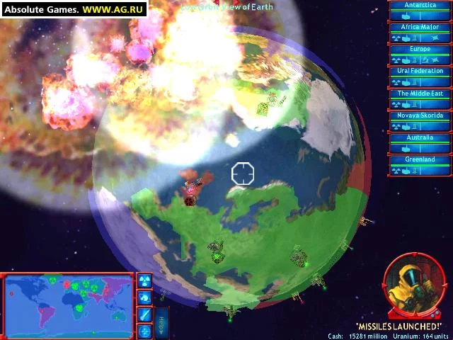 Изображение игры: M.A.D.: Global Thermonuclear Warfare