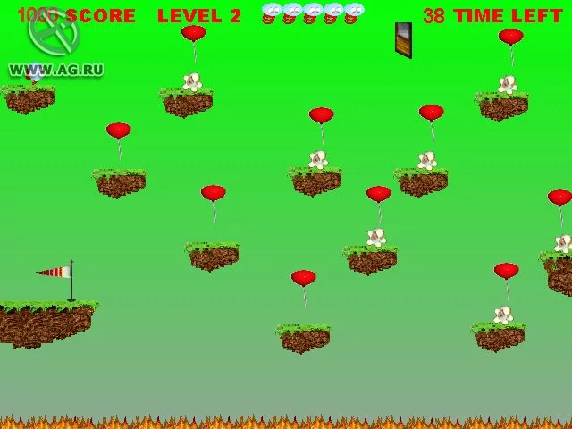 Изображение игры: The Adventures of Sprinky