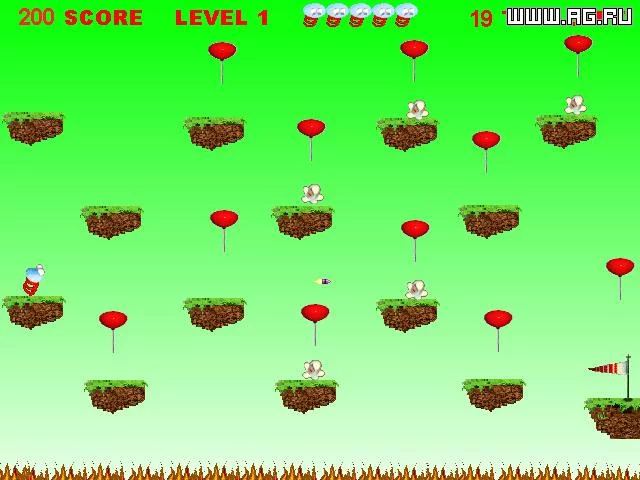 Изображение игры: The Adventures of Sprinky