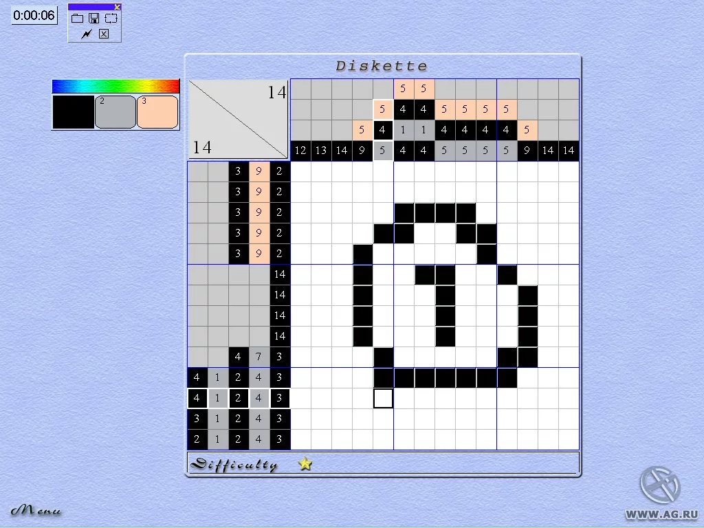 Изображение игры: Japanese Mosaic Puzzles