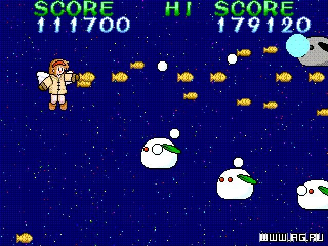 Изображение игры: Ayu in Space