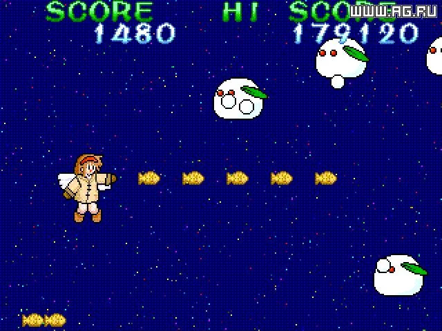 Изображение игры: Ayu in Space