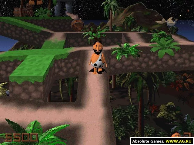 Изображение игры: 3D Caveman Rocks!