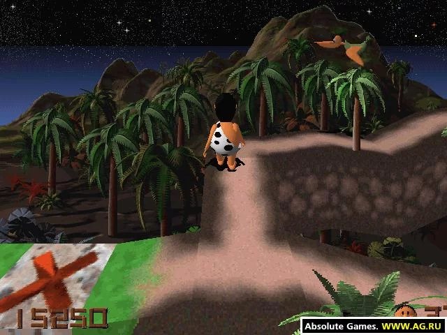 Изображение игры: 3D Caveman Rocks!