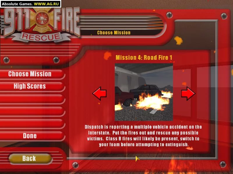 Изображение игры: 911 Fire Rescue