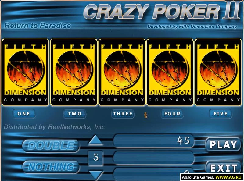 Изображение игры: Crazy Poker 2: Return to Paradise