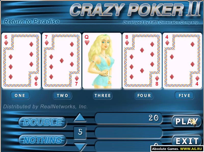 Изображение игры: Crazy Poker 2: Return to Paradise