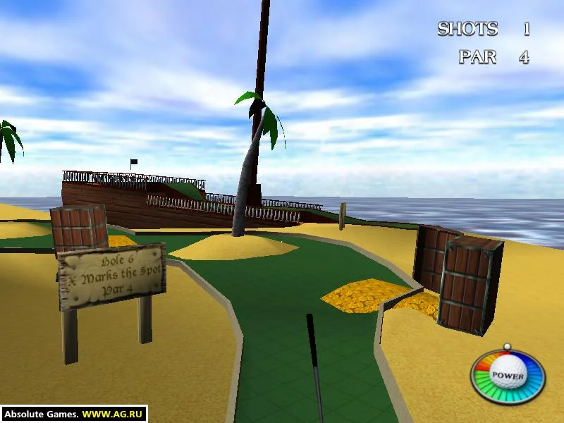 Изображение игры: Crazy Minigolf