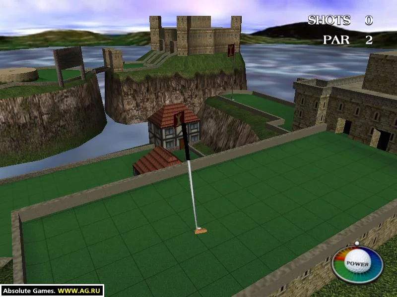 Изображение игры: Crazy Minigolf